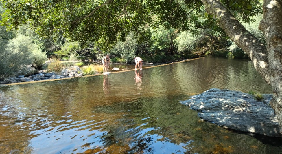 Praia Fluvial de Ponte Frades, Portugal